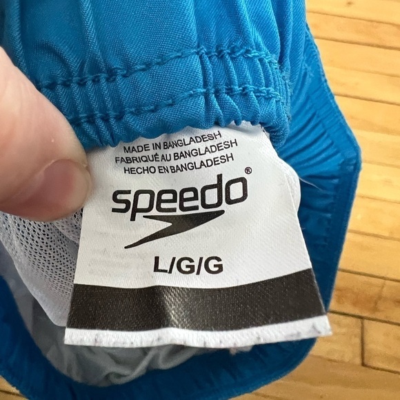 Speedo blue swim trunks - Picture 2 of 4